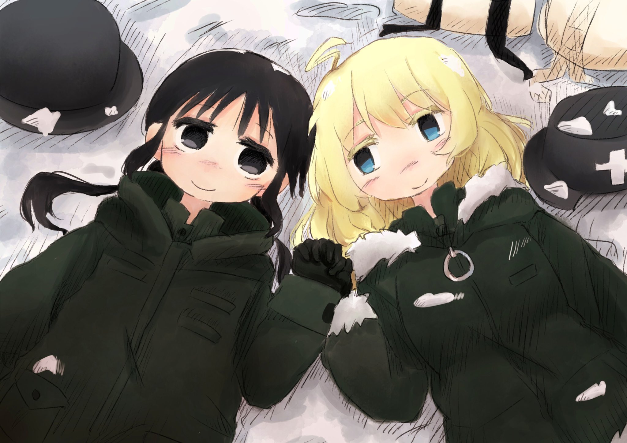 Girls last tour манга скачать фото 92